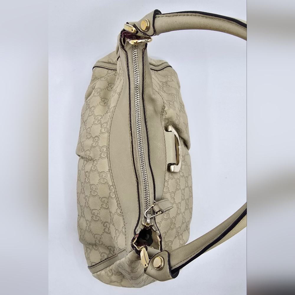Gucci GG Guccissima Large D-Ring Abbey Hobo Bag - Picture 9 of 16
